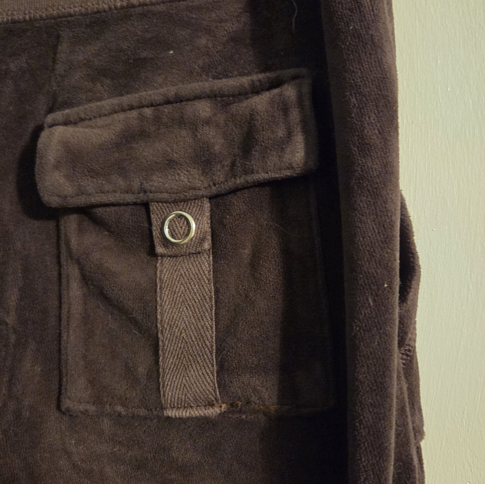 Juicy Couture Men's Dark Brown Corduroy Pants - Picture 7 of 8